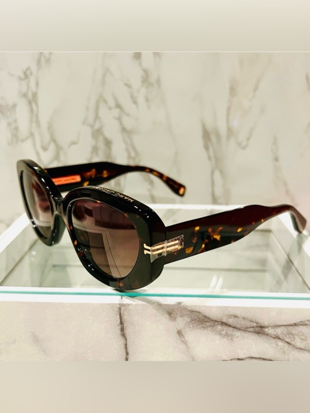 Marc Jacobs 56mm Gradient Rectangular Sunglasses NWOT